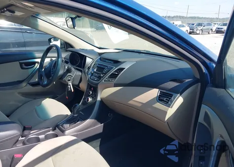 2015 Hyundai Elantra Se from USA, damaged, VIN KMHDH4AE6FU457176